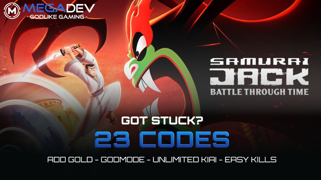 SAMURAI JACK - BATTLE THROUGH TIME Cheats: Add Gold, Godmode, Easy Kills, ... | Trainer by MegaDev