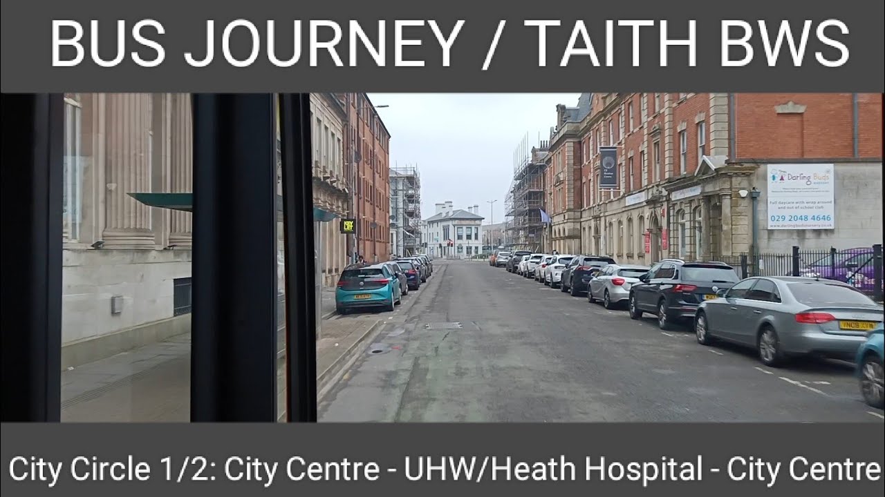 🇬🇧🏴󠁧󠁢󠁷󠁬󠁳󠁿 BUS JOURNEY | Cardiff Bus 