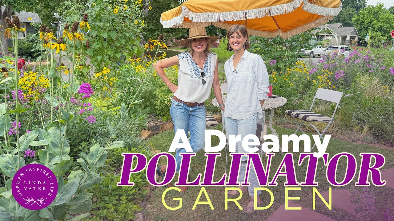 Let's Tour A Dreamy Pollinator Garden For Bees and Butterflies 🦋🌸