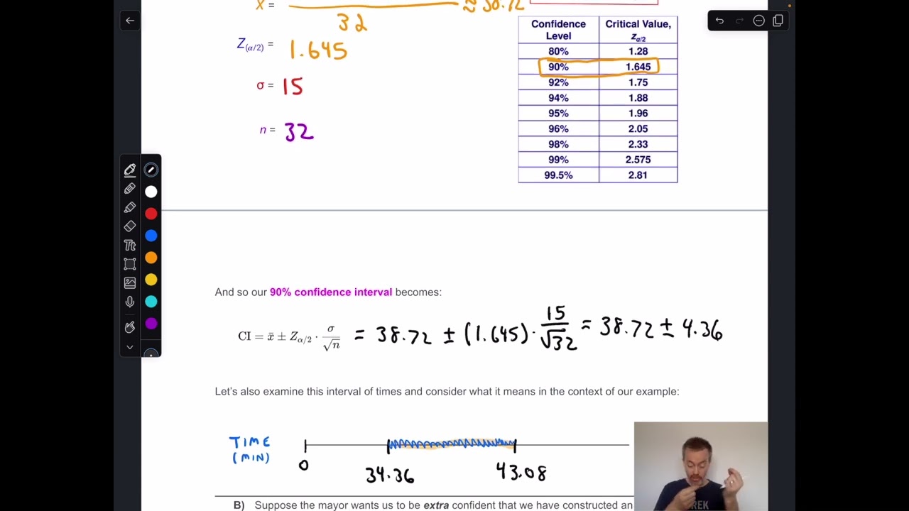 Constructing Confidence Intervals