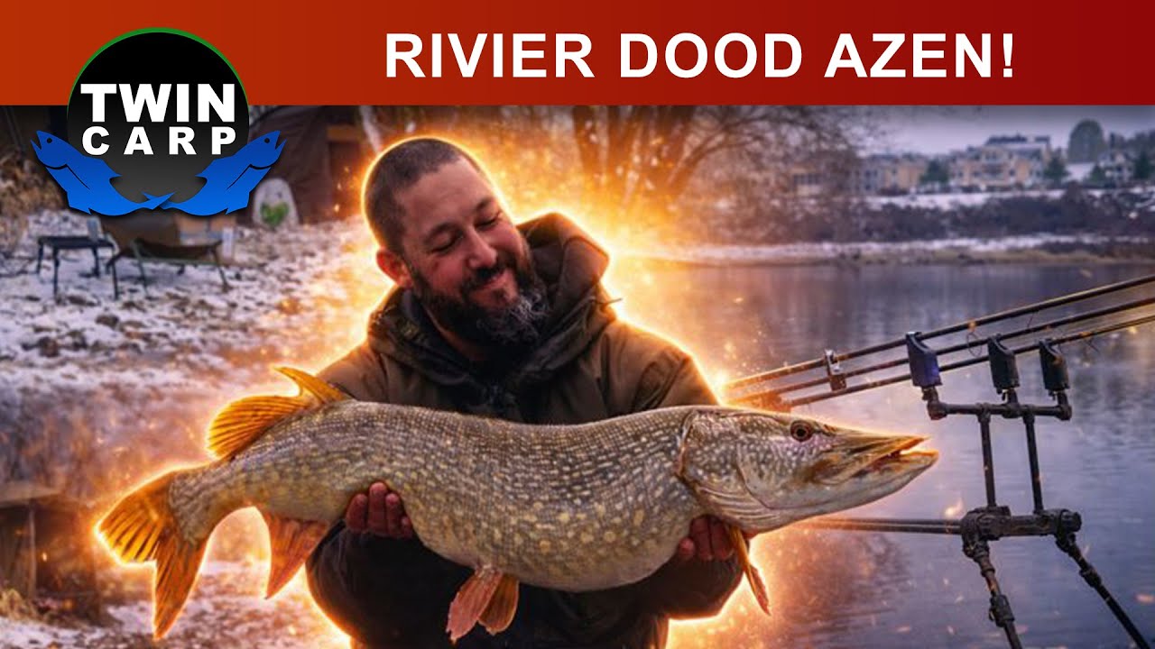 DOOD AAS vissen op een RIVIER!