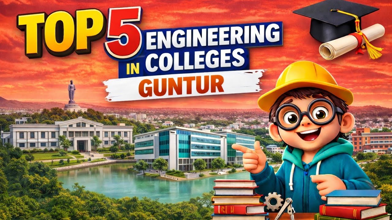 Top 5 Engineering Colleges in Guntur District | AP EAPCET BTech Colleges List 2026 | Andhra Pradesh