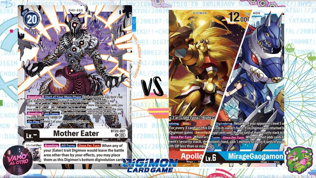 DIGIMON TCG: Local match Eater (White) vs Galaxy (Red/Blue) | OOPS!