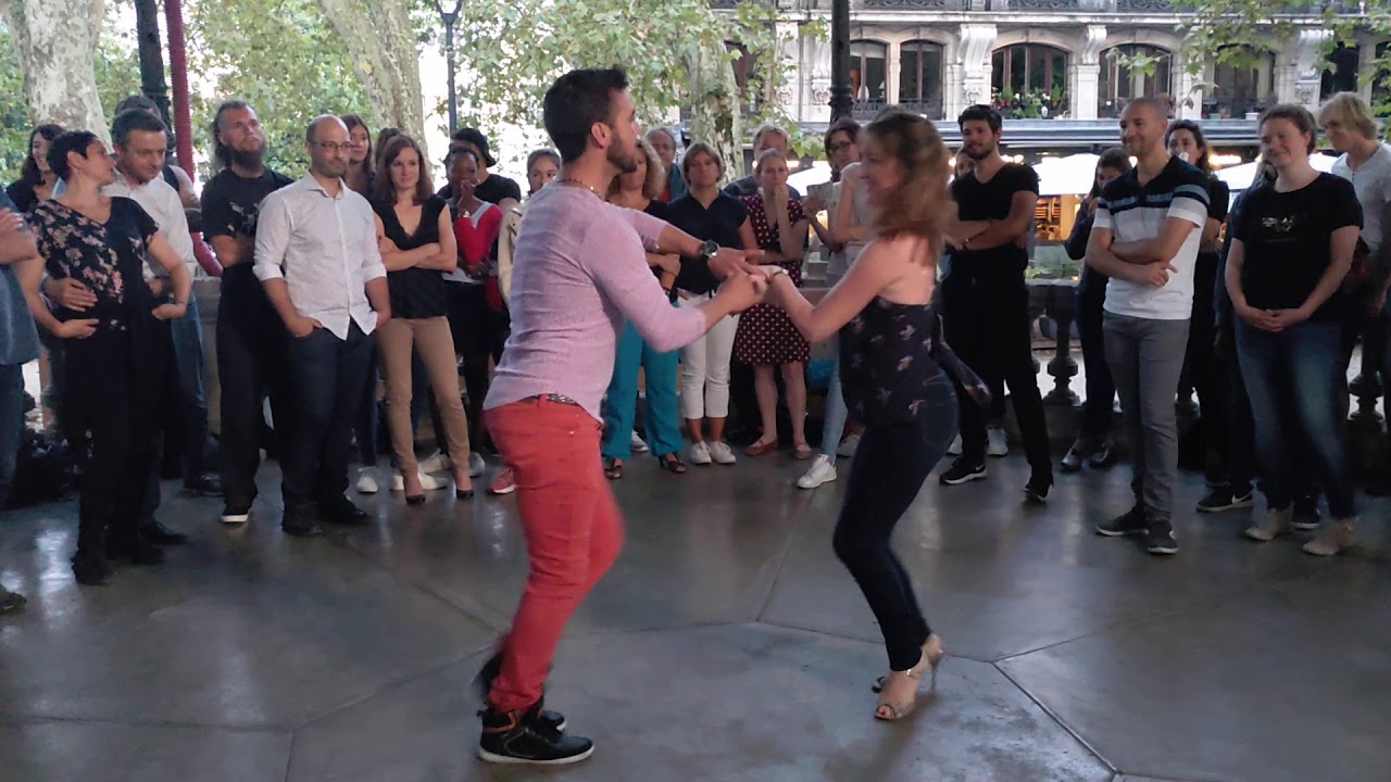 Démo de Salsa cubaine avec Willy et Aurélie 21/08/2019