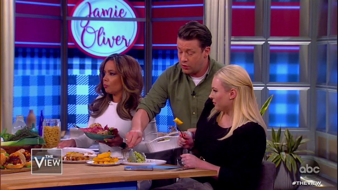 Jamie Oliver Dishes Out Delicious Veggie Meals from 