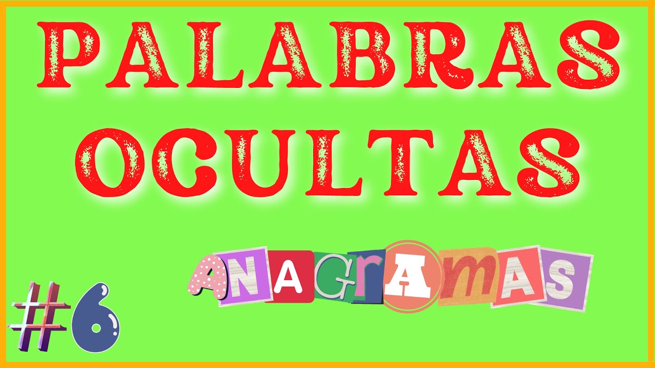Palabras Ocultas | 5 desafíos para tu Mente #006