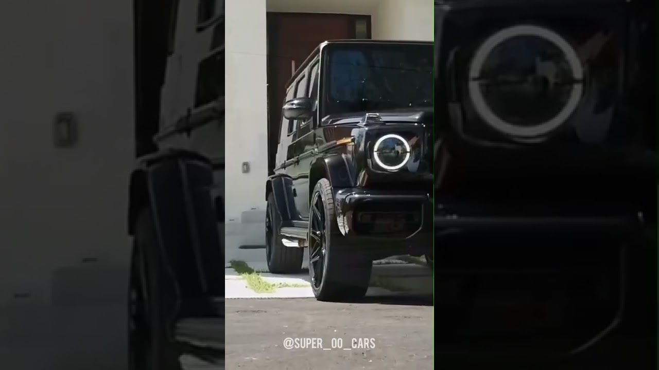 MERCEDES-BENZ   G-CLASS , REPLICA CAR , CAR SHOW , SUPER BLACK 👑