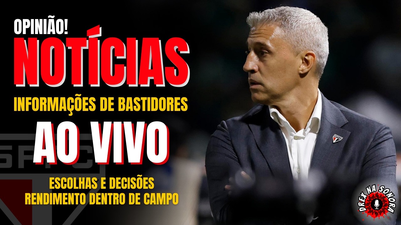 AO VIVO! ESCOLHAS E DECISÕES DE HERNAN CRESPO | RESPONSABILIDADES E RENDIMENTO EM CAMPO!