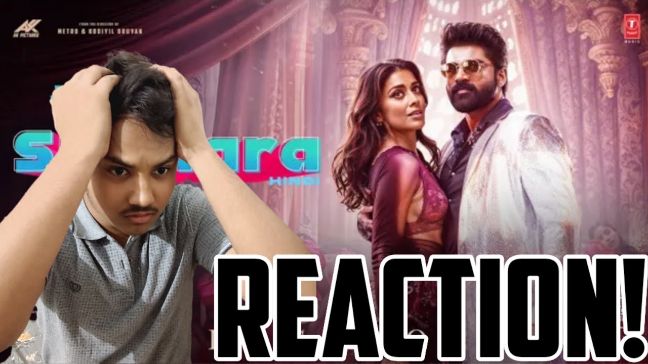 Sundara Lyric Video Song Reaction 🤯 | Non - Violence | Shriya Saran | Metro S | Yuvan Shankar Raja |