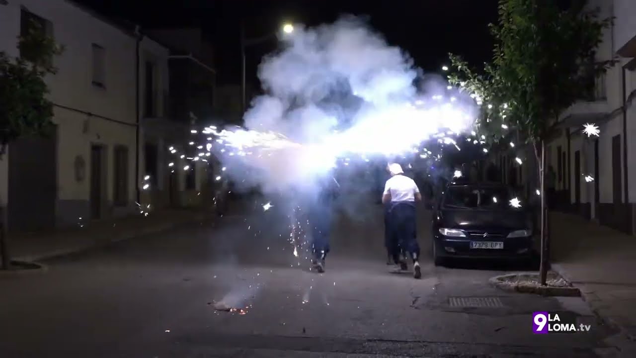 Feria de Torreperogil 2024 · Toro de fuego