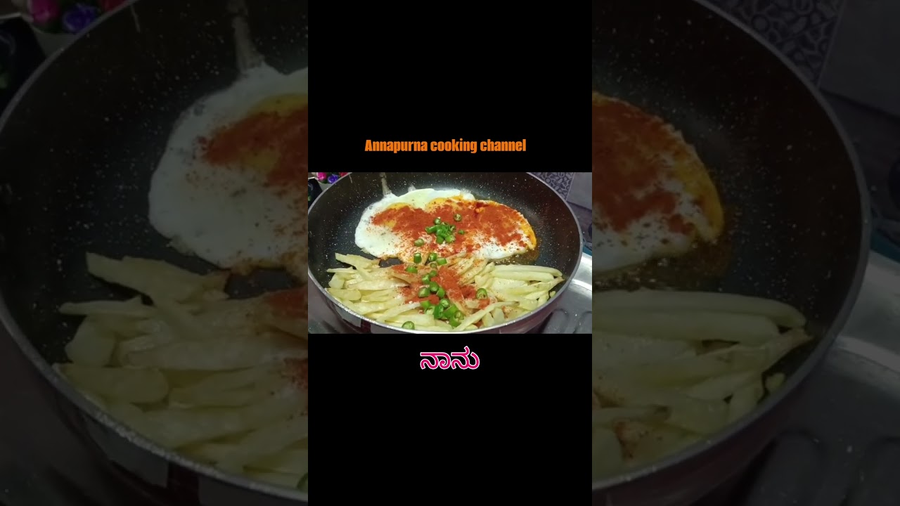 ಬಿಗ್ ಬಾಸ್ ರಘು ಅವರ ಸ್ಟೈಲ್ ನ ಎಗ್ ಪೊಟಾಟೋ ಫ್ರೈ 