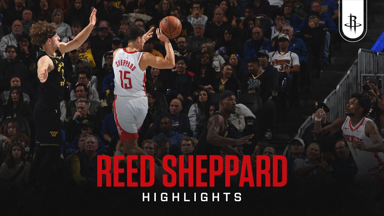 Reed Sheppard (31 points) Highlights vs. Golden State Warriors