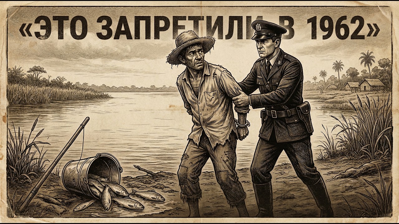 ТЕХНИКА ЛОВЛИ, КОТОРУЮ ЗАПРЕТИЛИ В 1962