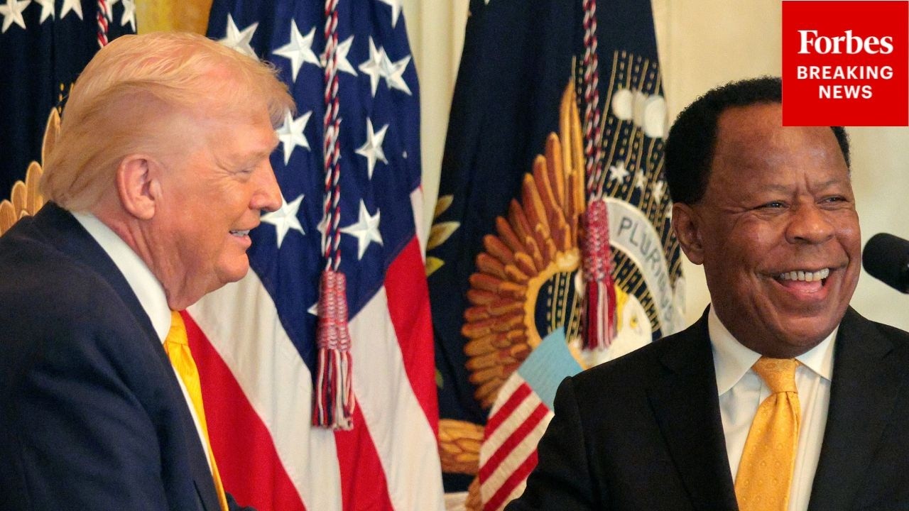 'He Used To Be A Democrat!': Trump Expresses Love For Leo Terrell During Black History Month Event