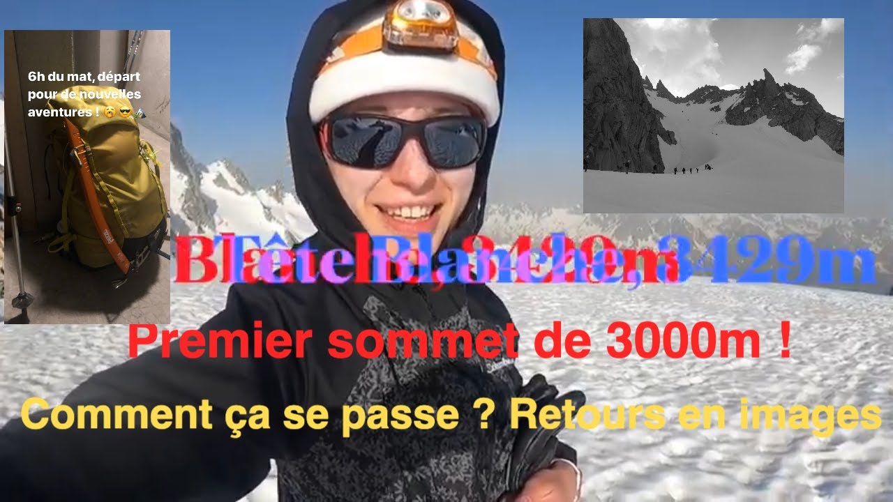 Débuter en alpinisme : randonnée glaciaire à 3000m au glacier du Tour  !