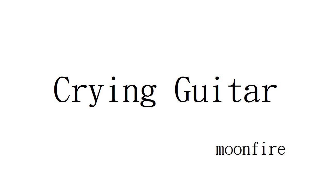 moonfire Original Music - Crying Guitar - Tak Style -
