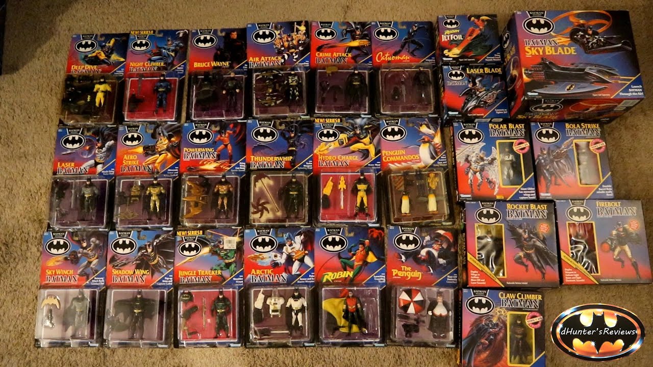 Episode 4: Kenner Batman Returns Collection dHunters Complete Unopen Batman Action Figure Collection