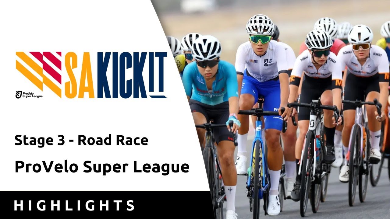 SA Kick It, Road Race | Highlights | ProVelo Super League 2026