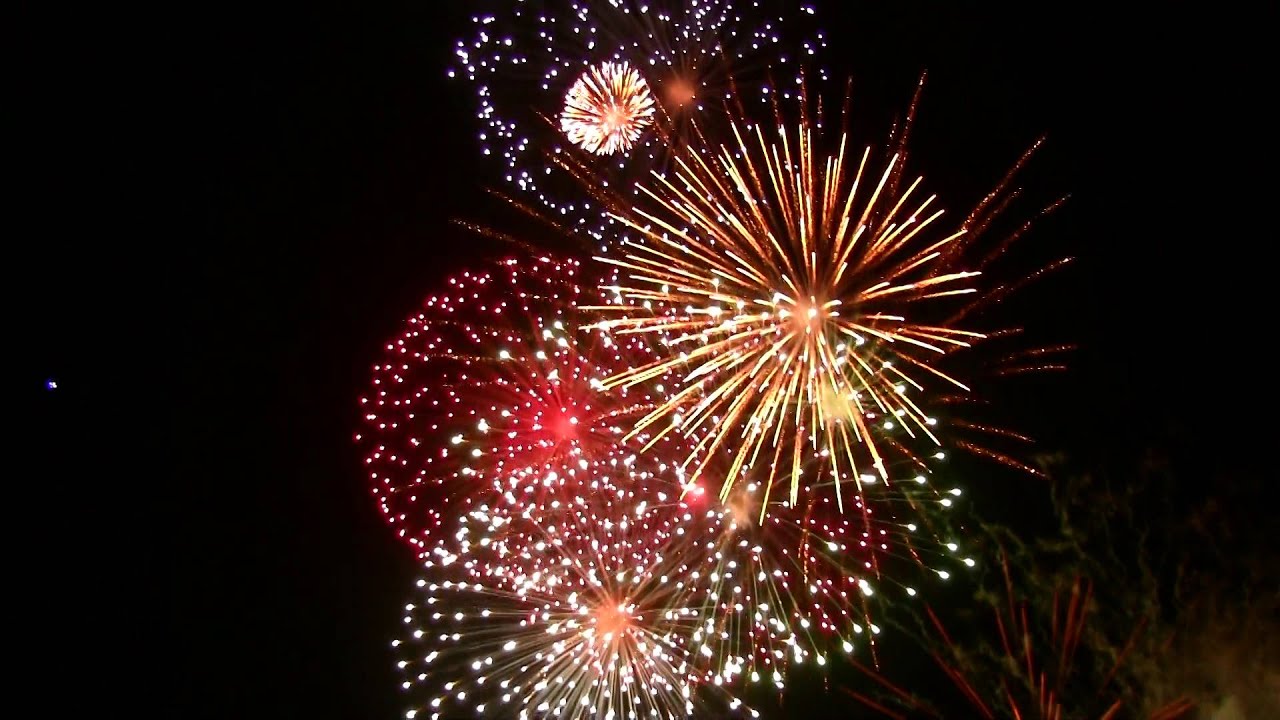 Acaribo Suriname Fireworks Show 2013-12-29 - Part X