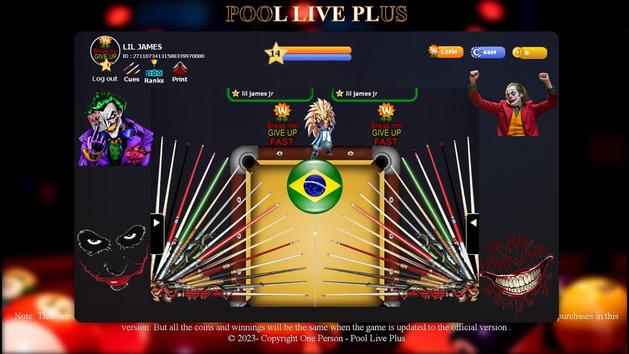 POOL LIVE PLUS ( 129.000.000 M COMPLETE ) BY: LIL JAMES