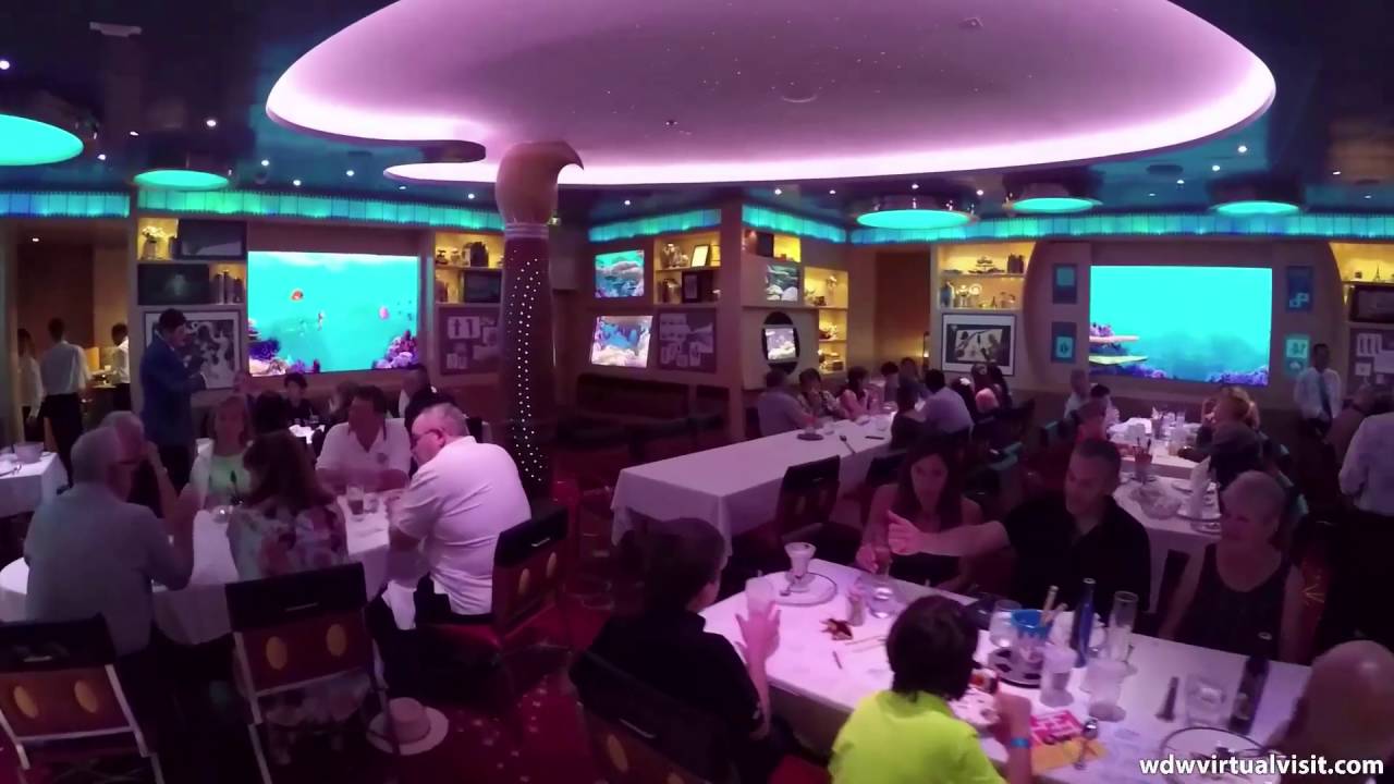 Disney Cruise Line - Dream - Enchanted Garden to Animator's Palate
