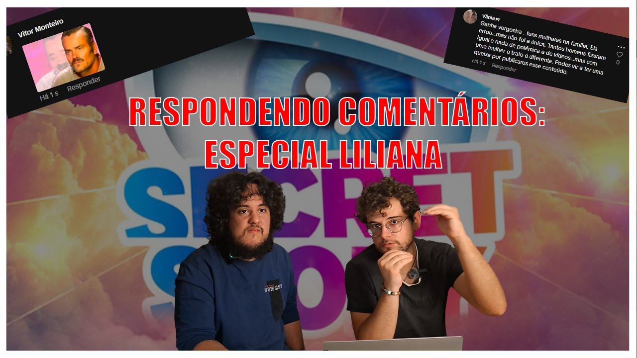 Respondendo Comentários: Especial Liliana