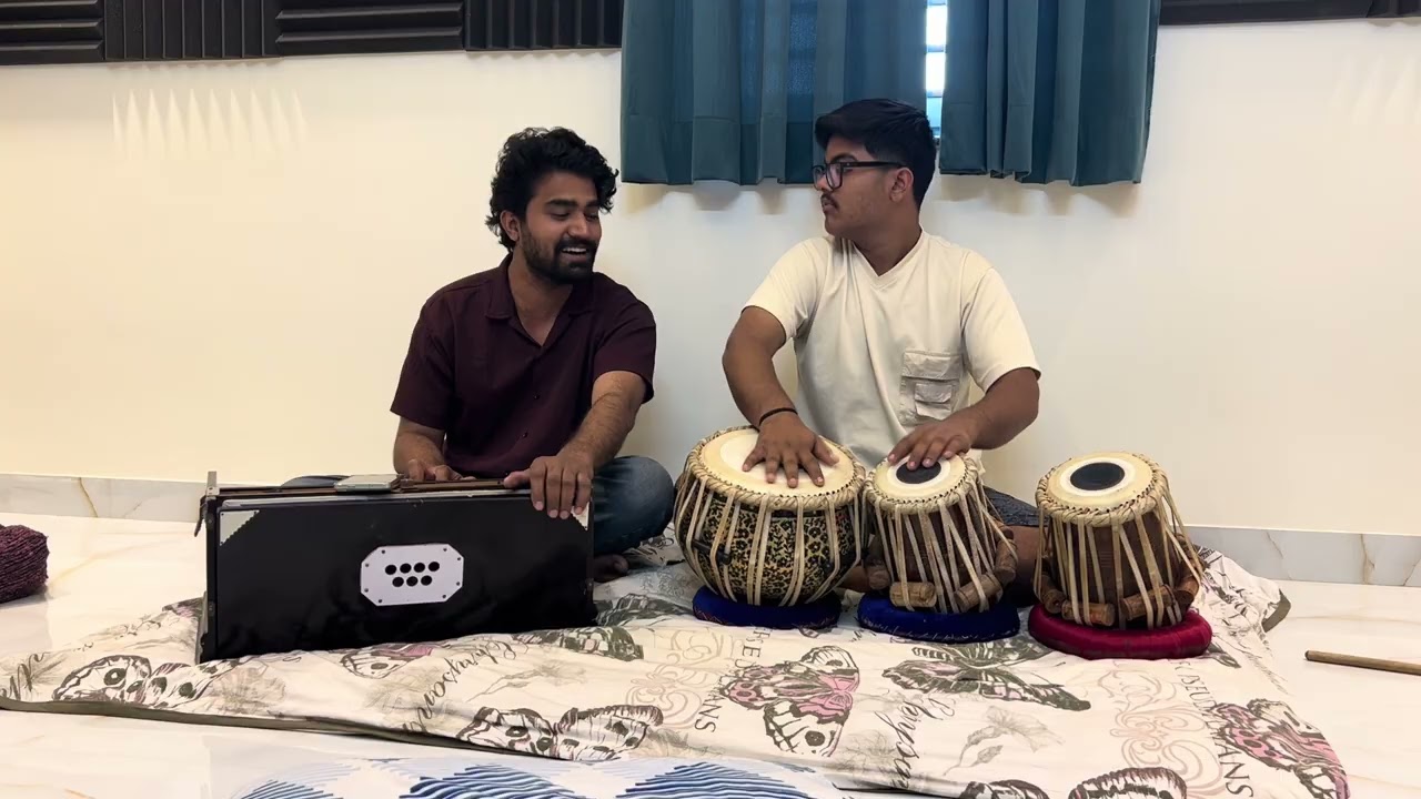 Dum naal dum bhrangi ranjheya ve cover song by Nitesh parihar  and harsh on tabla ||