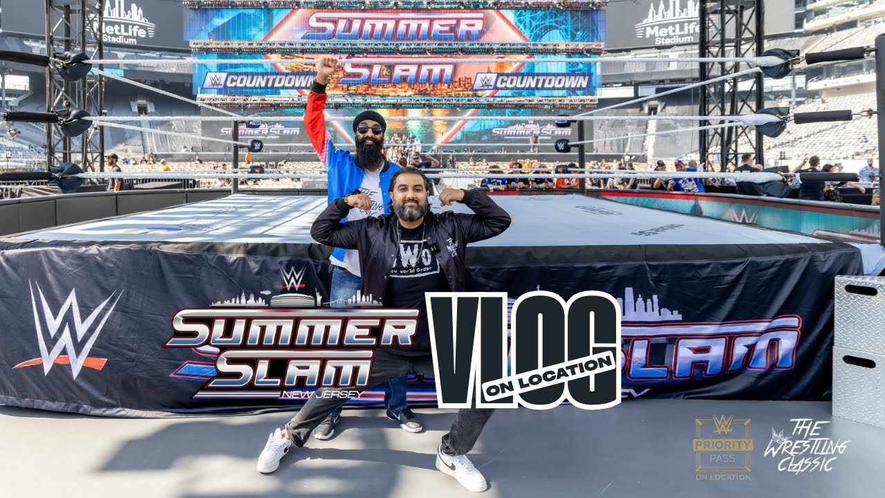 Summerslam 2025 Vlog - On Location Priority Pass Experience