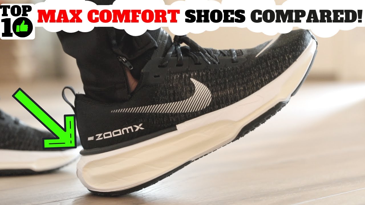 10 MOST COMFORTABLE Max Cushion Sneakers Compared! (Pros & Cons)