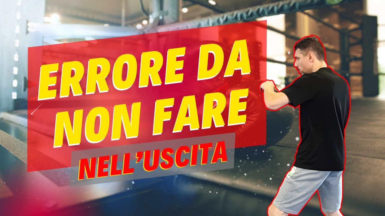 L'uscita con il gancio un errore che tutti fanno