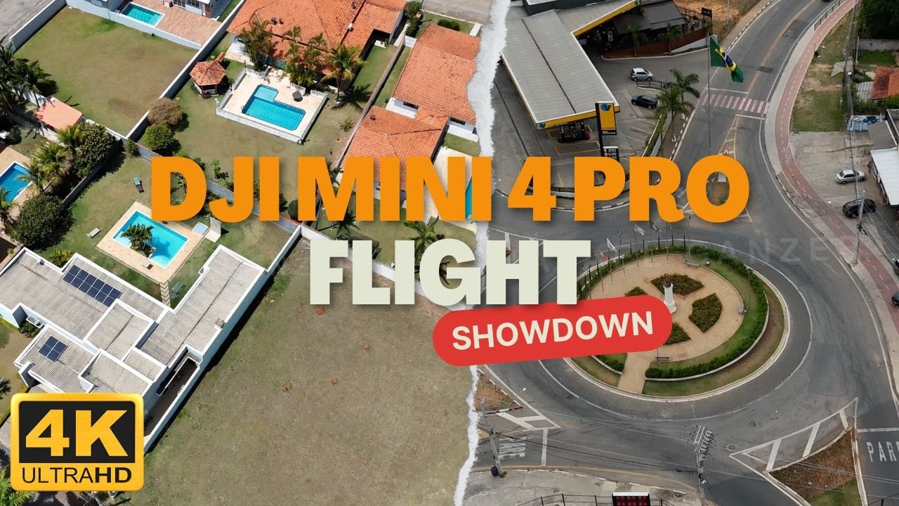 (4K) DRONE • DJI MINI 4 PRO FPV & WAYPOINTS TEST FLIGHT (BRAZIL)