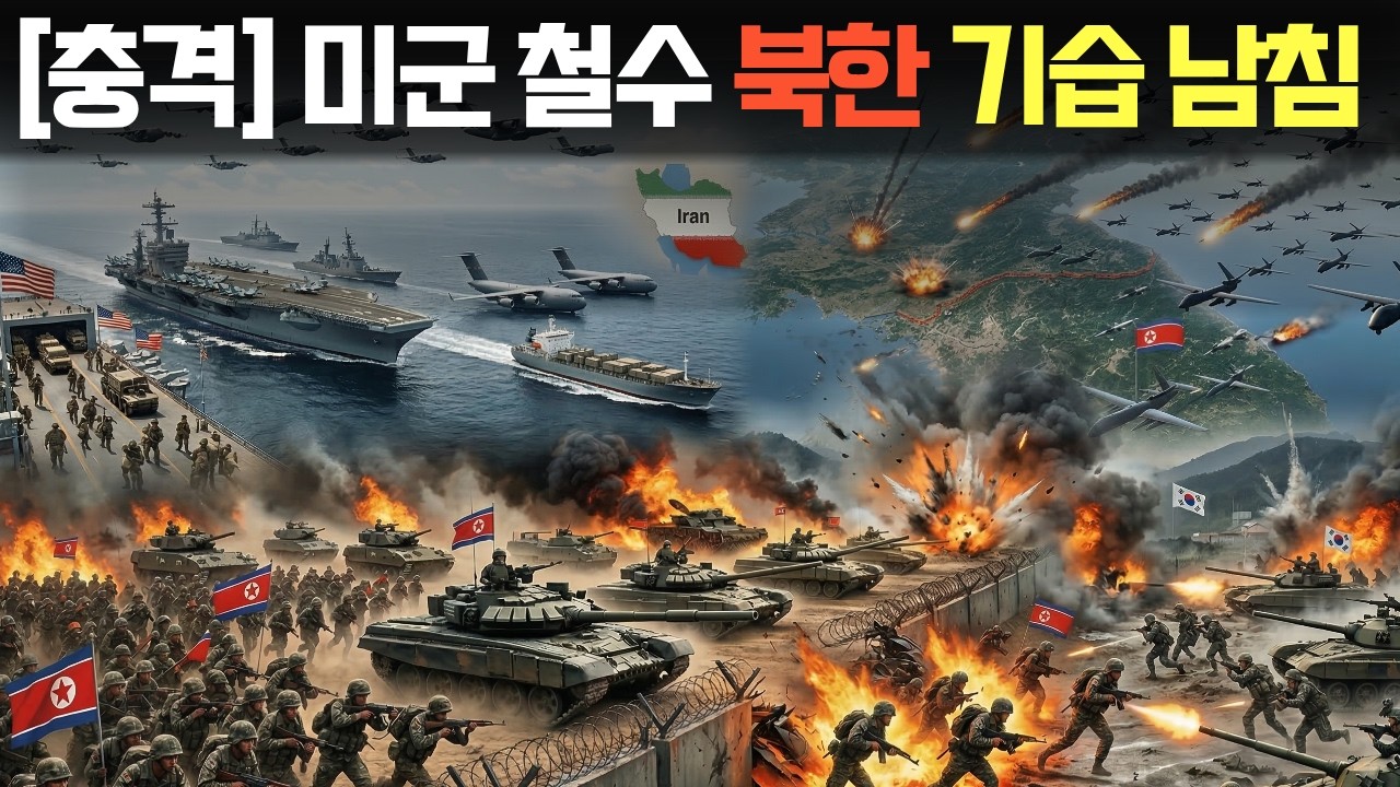 미군 철수 하자마자 기습 남침 시도하는 북한! 기습공격을 방어하는 대한민국 국군의 치열한 사투를 벌인 이야기