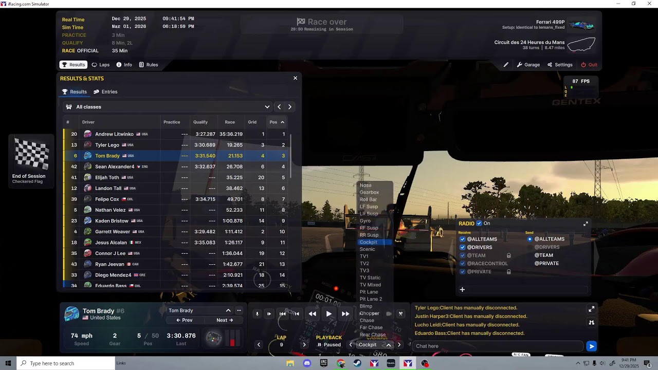 The 35 Minutes of le Mans