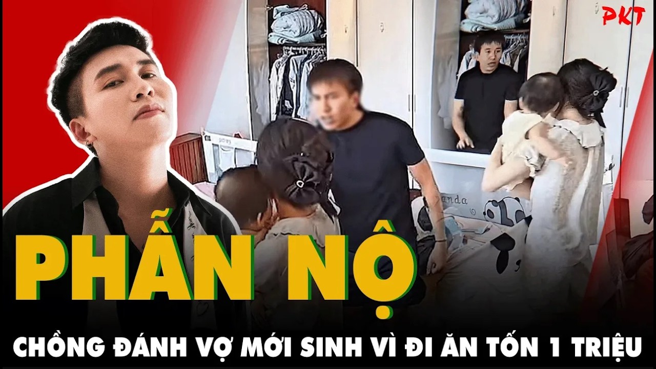 Phẫn nộ: Clip TikToker nổi tiếng T.Á.T CÁI ĐỐP VỢ chỉ vì 'TỘI' ĐI ĂN HÀNG TỐN 1 TRIỆU | PKT
