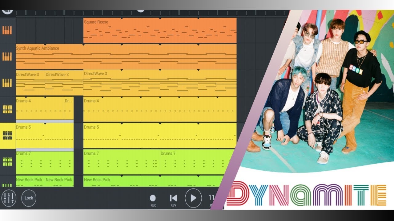 BTS - 'Dynamite' Fl studio mobile | Android cover