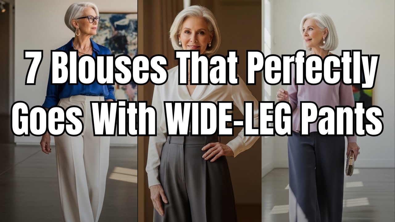 7 Blouses That Are Easiest to Pair with Wide-Leg Pants