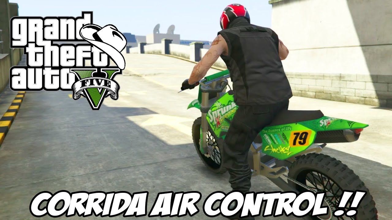 GTA 5 Online (PS4) - Corrida Air Control: Habilidades motociclísticas