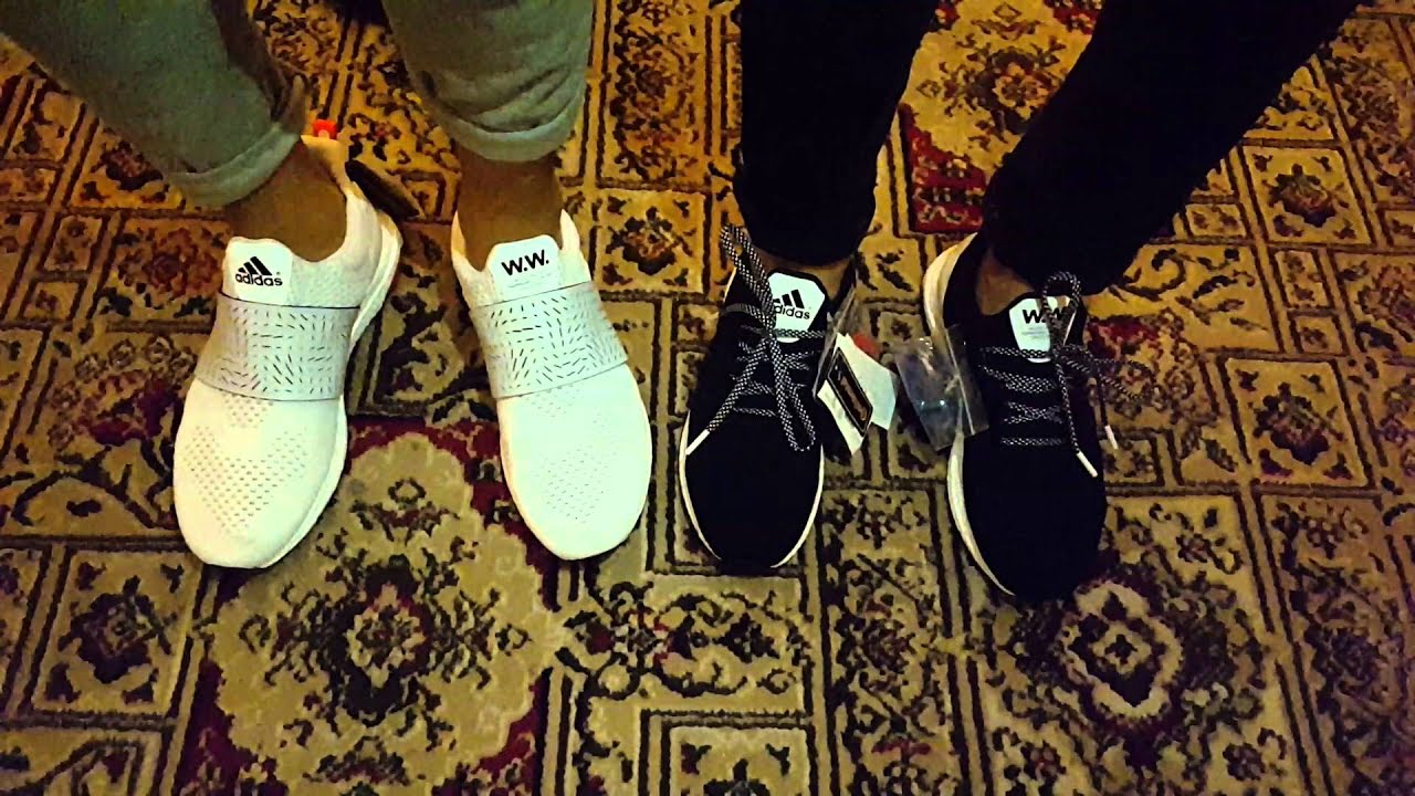 Adidas ultra boost wood wood men vs women (black vs white)