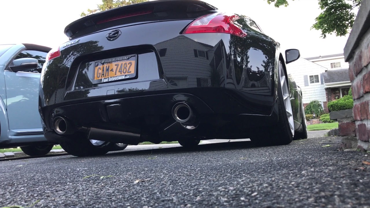Nissan 370z Fast Intentions Exhaust + LTH Cold Start Up