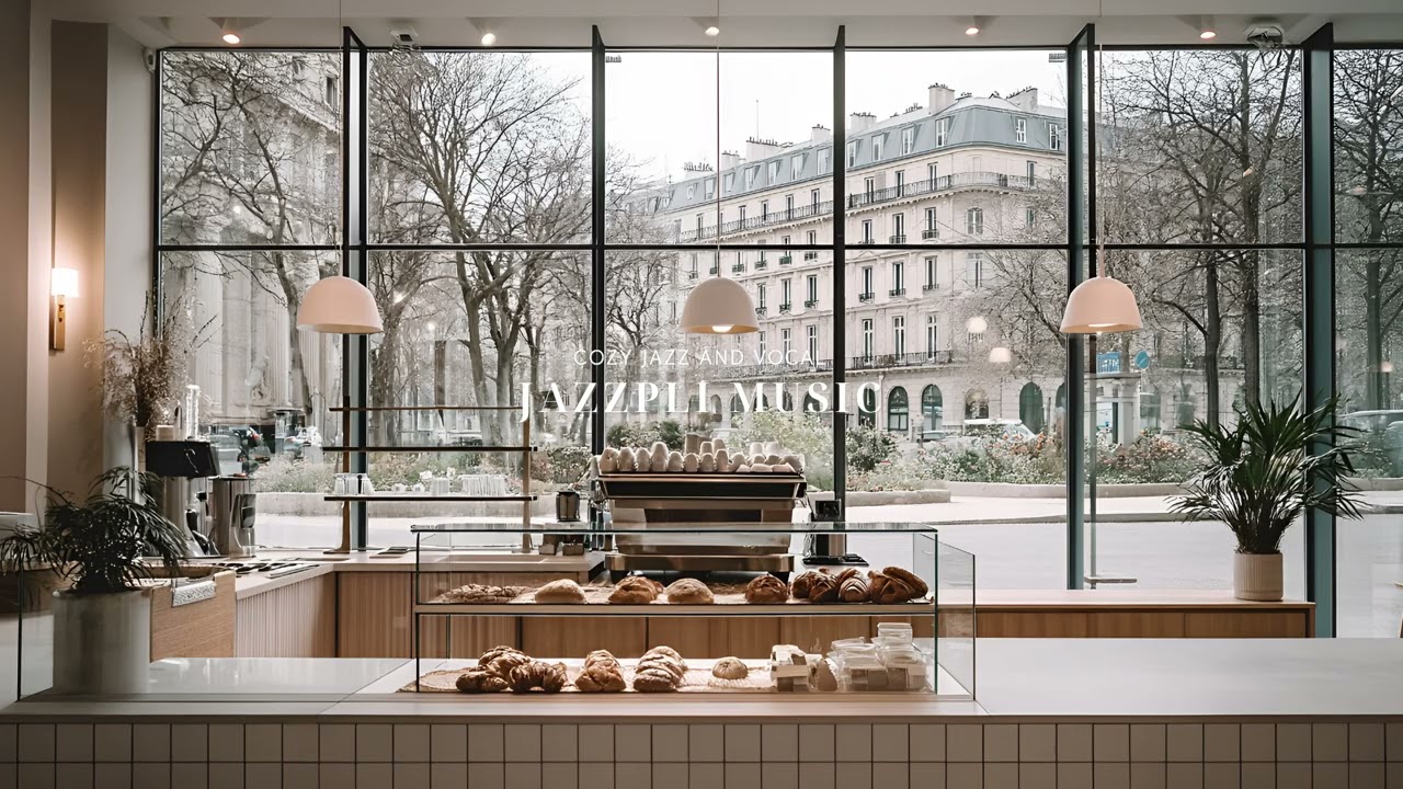 런던의 작은 카페, 베이글 향 가득한 재즈 공간 | Study & Relax