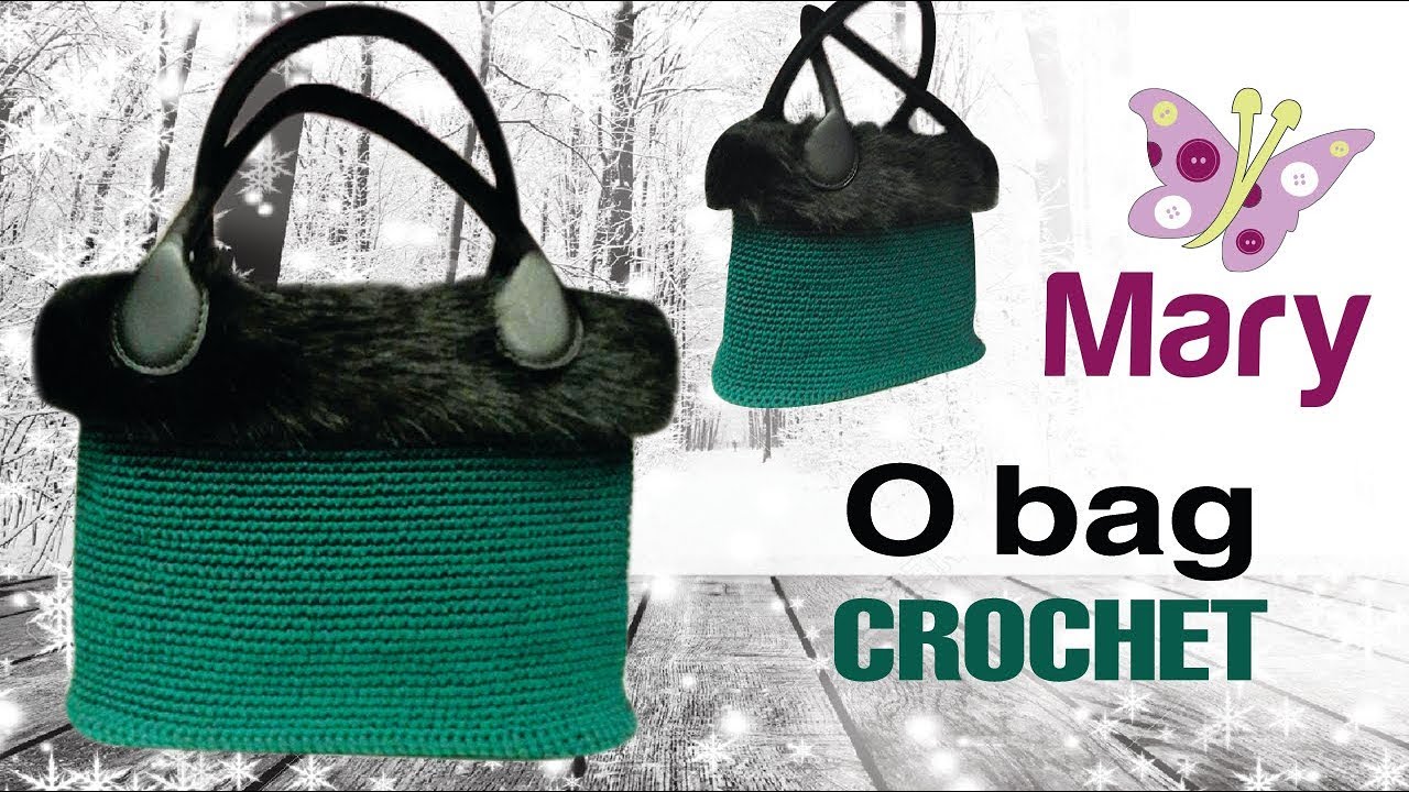 Borsa O-BAG all'uncinetto