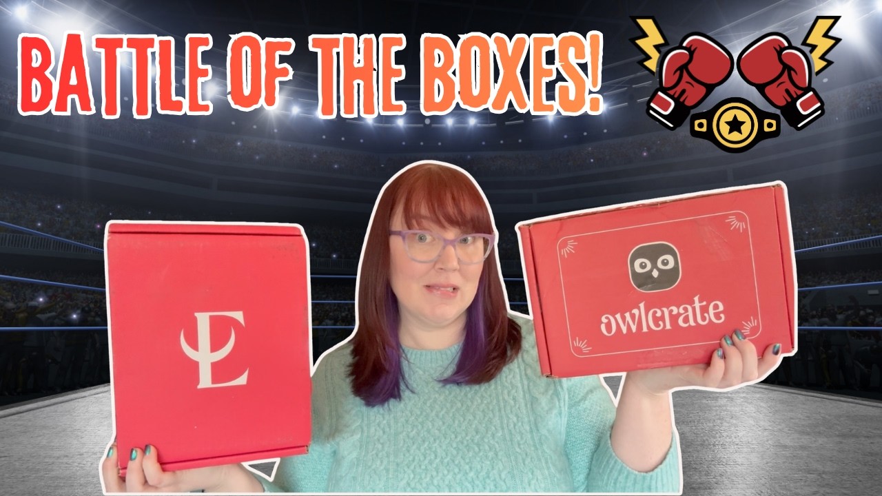 Битва книжных коробок! Evernight против Owlcrate — ужасы! 🔔🔔