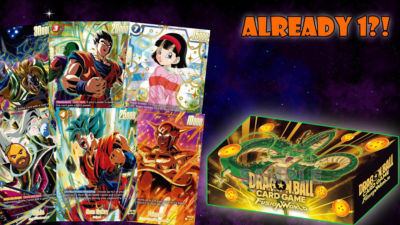 *NEW* 1st Anniversary Set! Fusion World Cards Never Looked So Good!