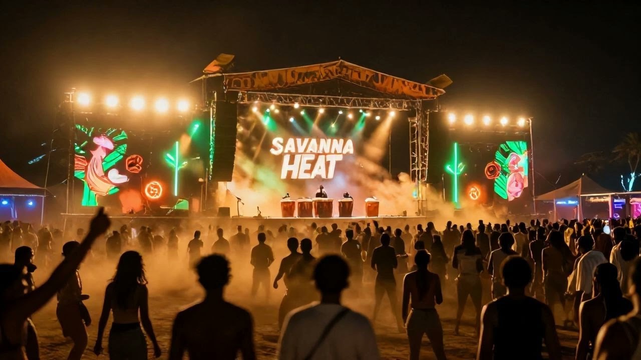 Savanna Heat – Афробит-вечеринка – Зажигательная EDM-музыка