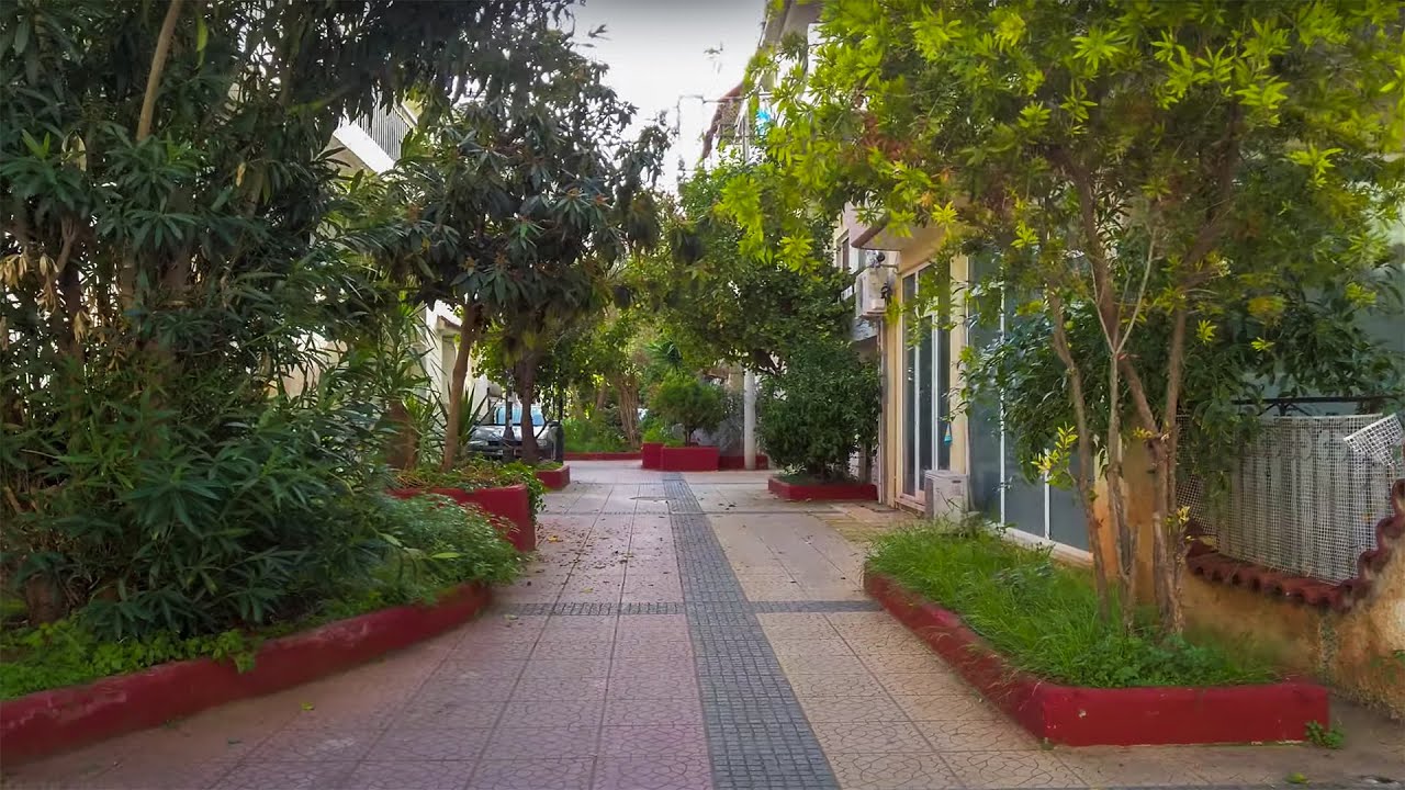 #183 Moschato 1hour walk in Athens, Greece