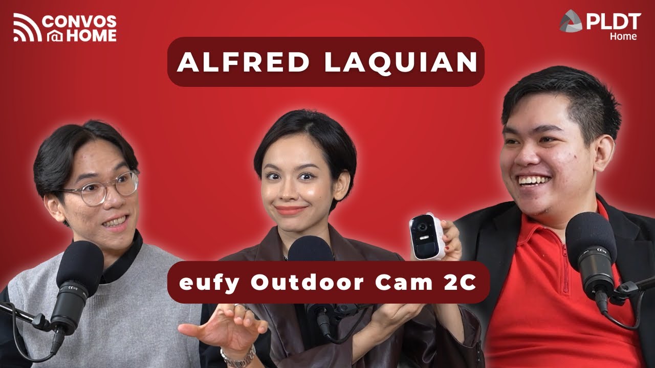eufy Philippines Brand Manager Alfred Laquian discusses eufy Outdoor Cam 2C features | CONVOS @ Home