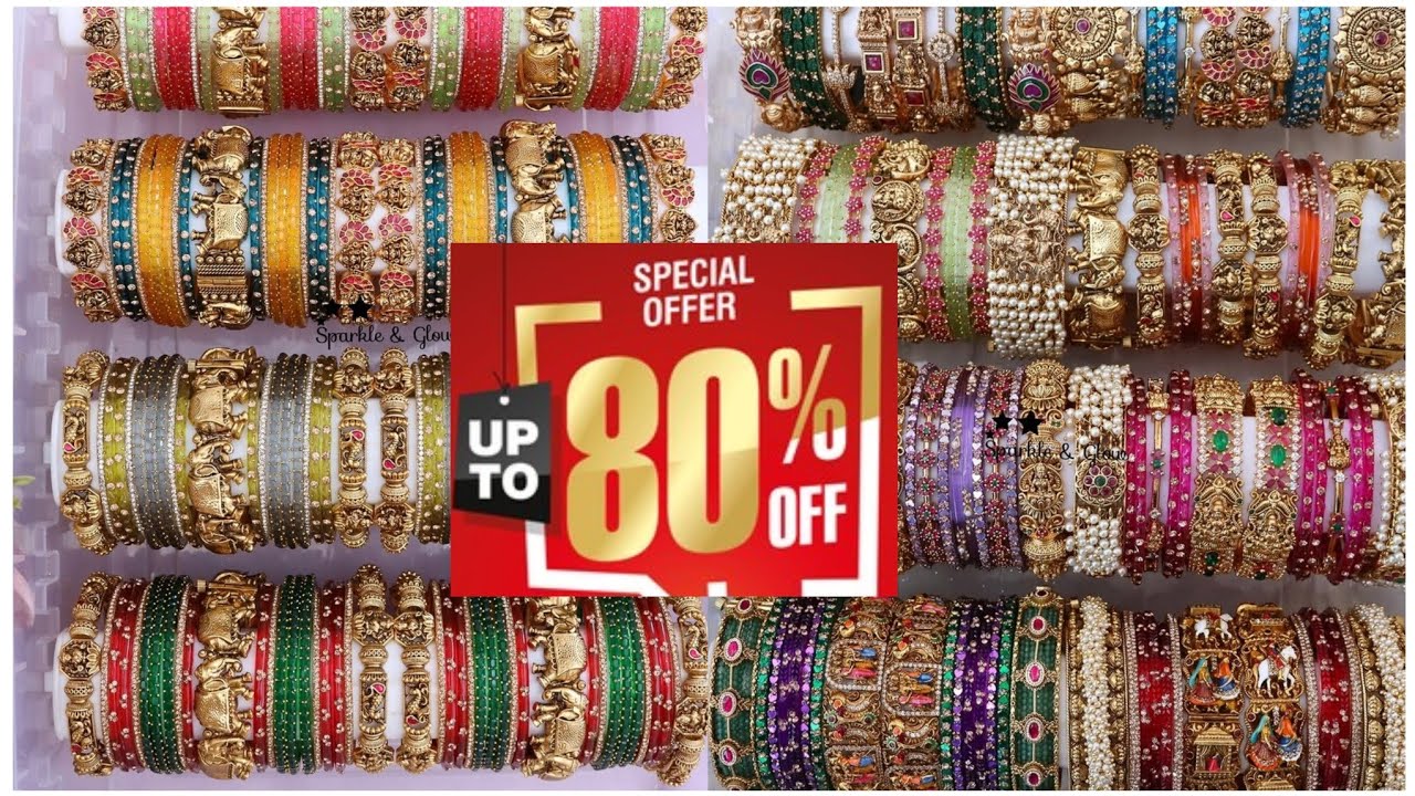 Buy 1 get 1 offers on one gram gold bangles 78010 69239 