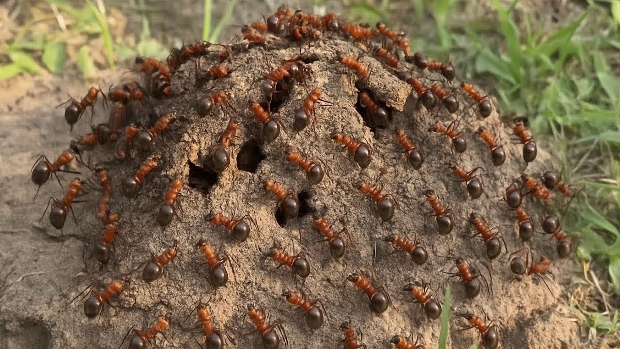 Joguei café no formigueiro e o resultado foi surpreendente!