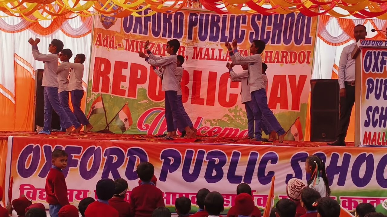 Lazy dance #Viral dance video#Happy republic day 2026#celebration #Oxford public school mallawan 