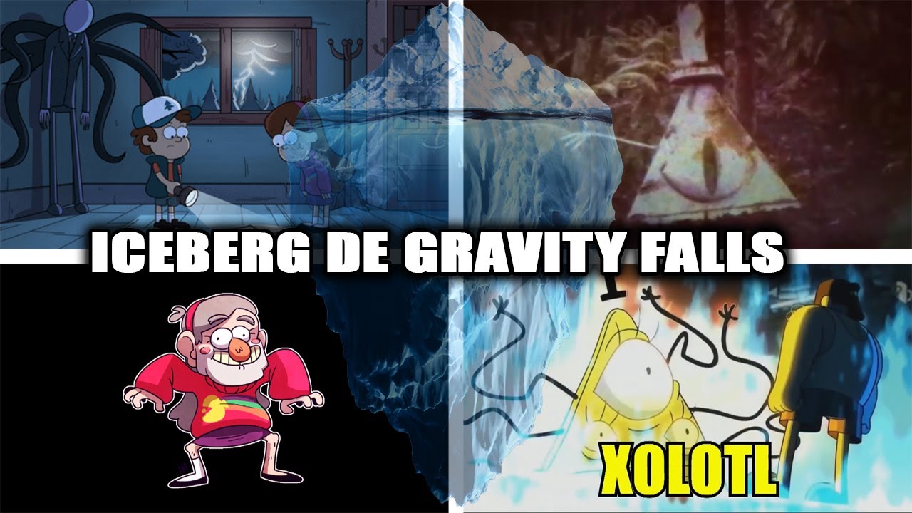 15 Secretos Misteriosos y Oscuros del  Iceberg de Gravity Falls